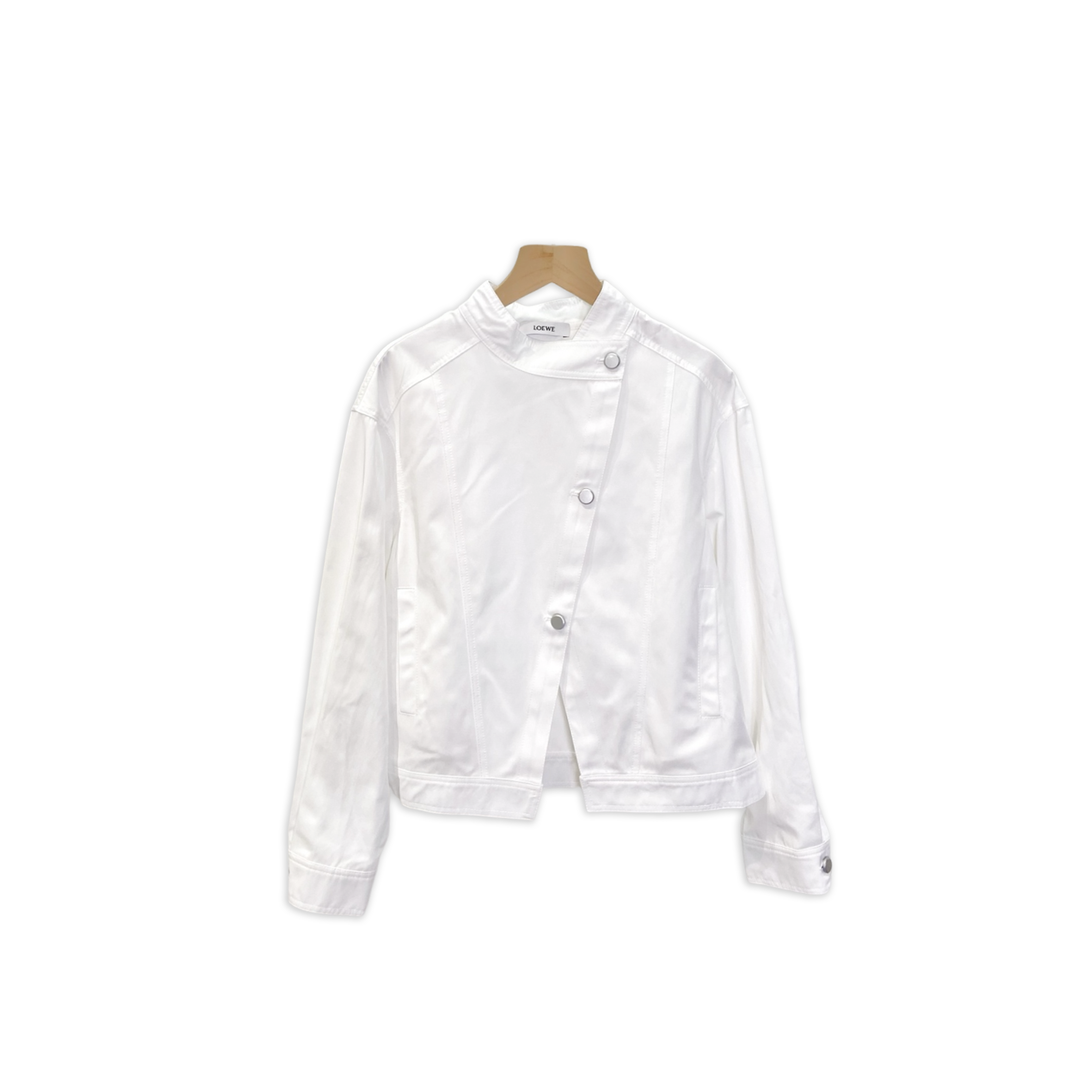 L0ew* mock turtleneck jacket